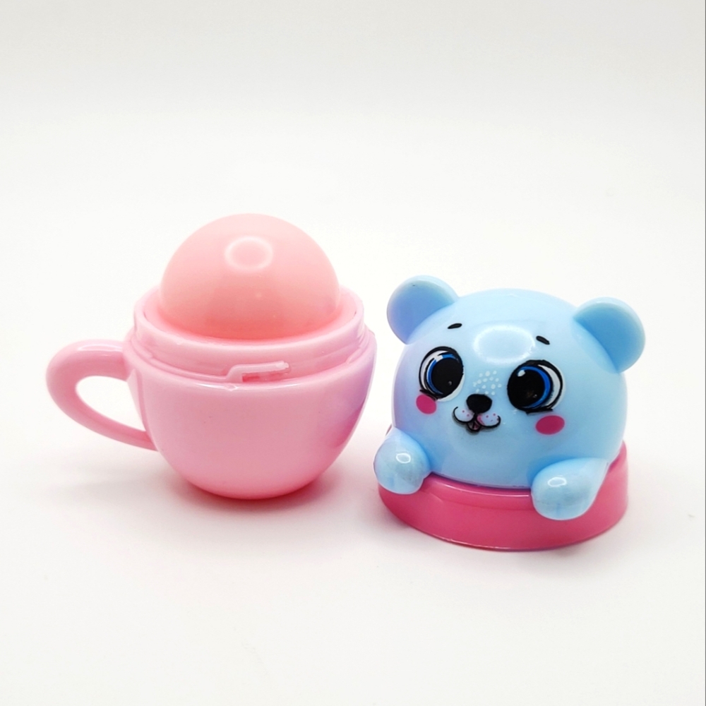 Cute Animal Tea Cup Lip Balm NEW - Picture 2 of 6